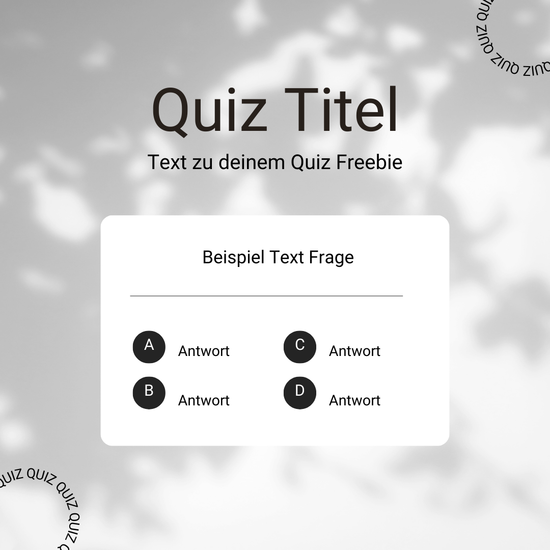 Freebie Quiz